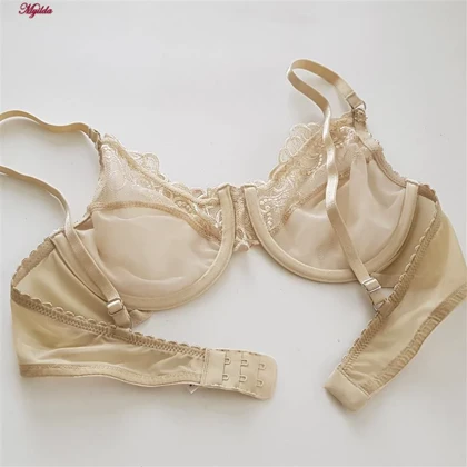 ست شورت و سوتین زنانه فیتن مدل فنردار گیپور کرم کد 4952-8