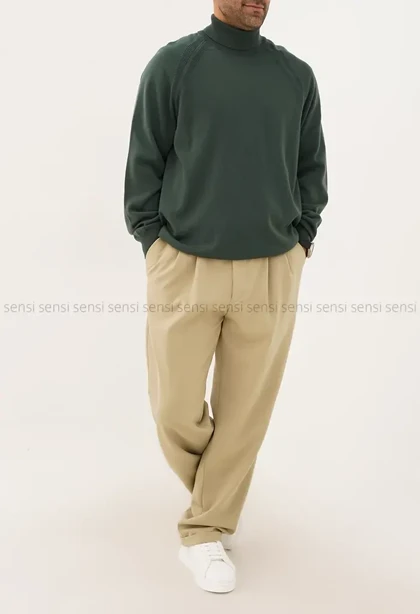 بلوز بافت یقه اسکی مردانه کد20000040