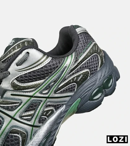 کفش کتانی مردانه و زنانه طوسی سبز ASICS Gel-Phoenix مدل 8542