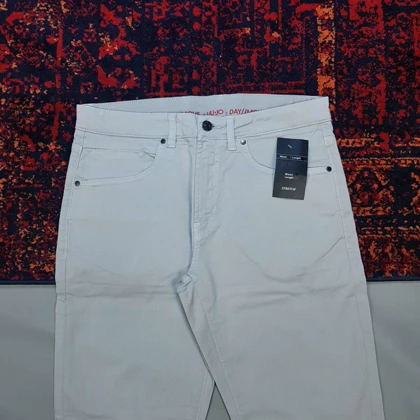 شلوار کتان اسلیم طوسی روشن از liu jo کد 258