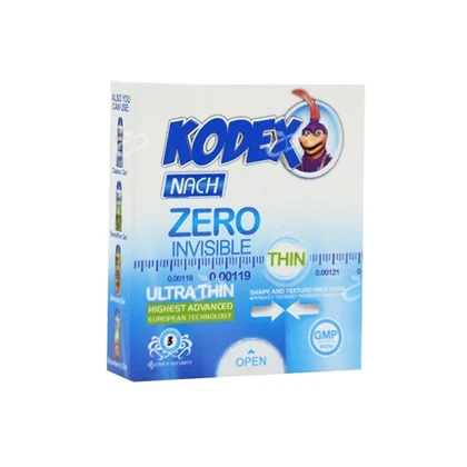 کاندوم زیرو کدکس 3 عدد