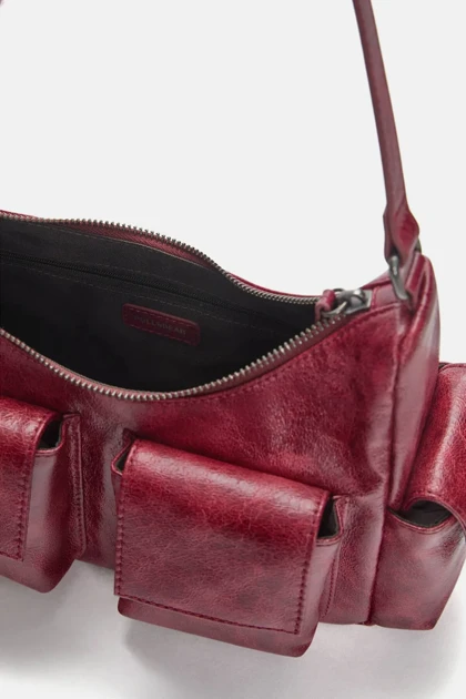 کیف دوشی زنانه چری اورجینال پول اند بیر PULL & BEAR