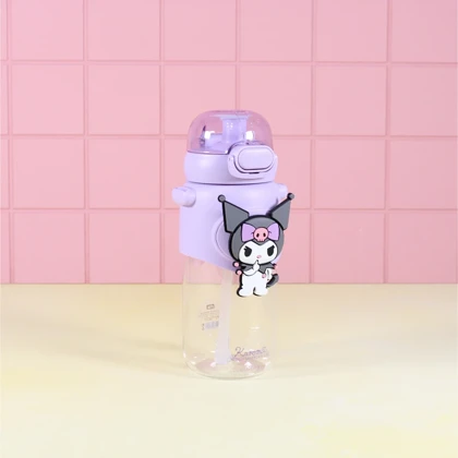 قمقمه کرومی شفاف برند سانریو