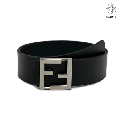 کمربند فندی 5cm نقره ای