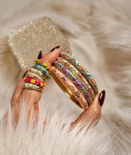 بنگل و انگشتر میناکاری M2