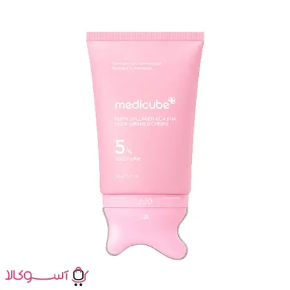 کرم گواشا مدیکوب لیفتینگ و ضدچروک گردن وزن 90 گرم