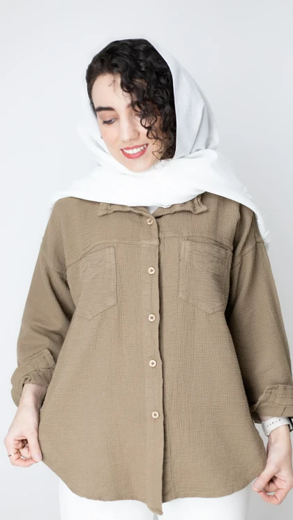 شومیز کنفی رنگی