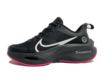 کفش ورزشی نایکی مدل لبخند مشکی زیر سرخ آبی