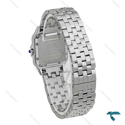 ساعت کارتیر پنته زنانه نقره ای مدیوم صفحه جدید Cartier-7259-L