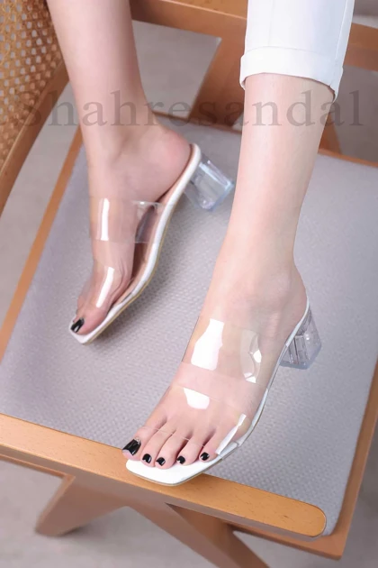 کفش صندل پاشنه‌دار کد 602