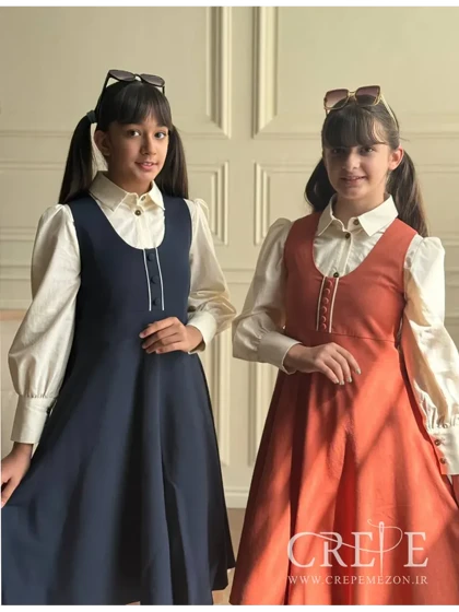 سارافان جلودکمه