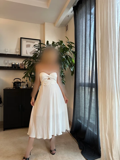 پیراهن دکلته پروانه ماکسی