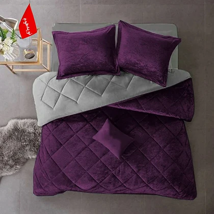 روتختی مینیمال مخمل طرح لوزی