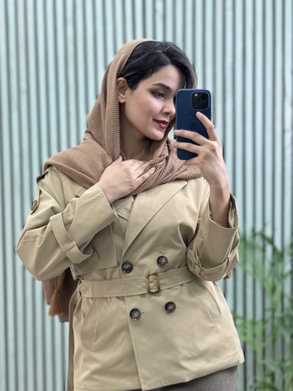 بارانی آستردار نازلی
