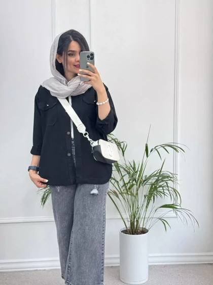 مانتو کتان سوگند ( دارای ایراد جزئی )