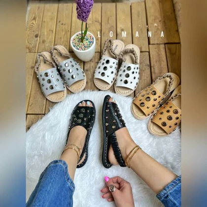 صندل پشت‌کش دکمه‌ای 1135