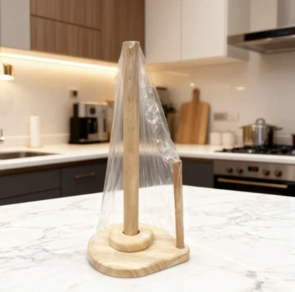 استند دستمال رولی چوبی سایز بزرگ