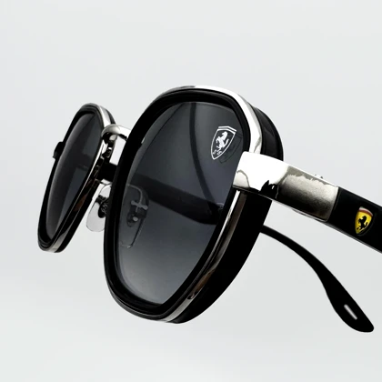 عینک آفتابی ری بن RayBan مدل فراری RB3674M - نقره ای