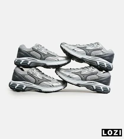 کفش کتانی مردانه طوسی سفید MIZUNO Halo Mix Cool
