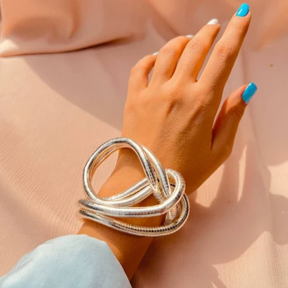 دستبند زنانه مدل ماری منعطف