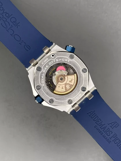 ساعت مچی اودمار پیگه افشور قاب سیلور صفحه سرمه ای Audemars Piguet Offshore