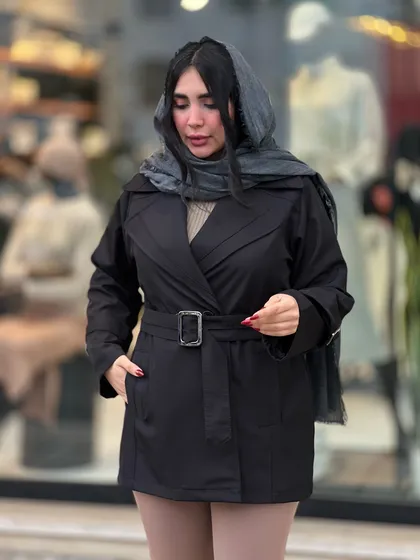 بارانی یقه انگلیسی کد 702
