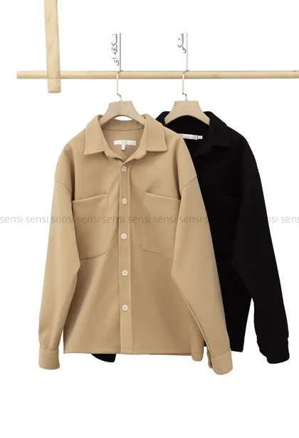 بلوز مردانه فوتر جلو دکمه کد20000026