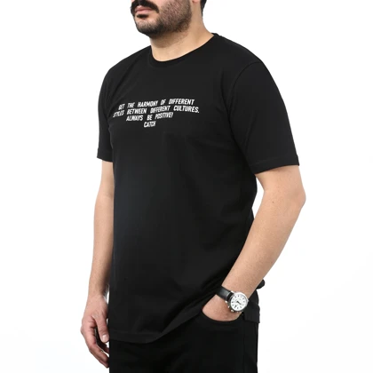 تیشرت آستین کوتاه چاپی مردانه سیزر مدل 15518811