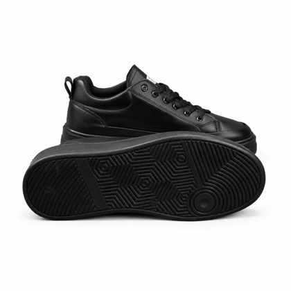 کفش کتانی مردانه مدل ونس پل اندبیر لژ دار مشکی Vans Pull Bear