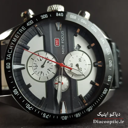 ساعت مچی مردانه اورجینال موتور ژاپن برند مینی فوکوس سه موتور مدل Mf0002G.03 بند چرم