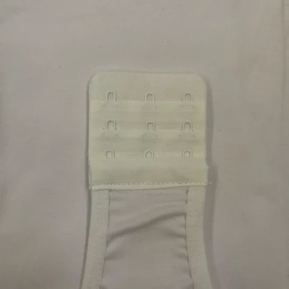 بادی نخی یقه گرد سفید مه جامه