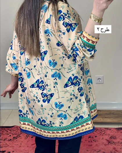 تونیک طرح‌دار پایین حاشیه