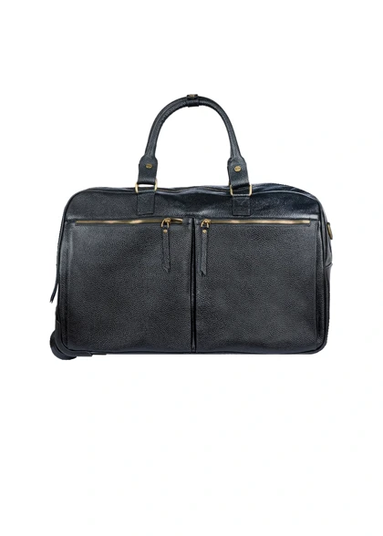 چمدان مسافرتی چرم مدل yb1014