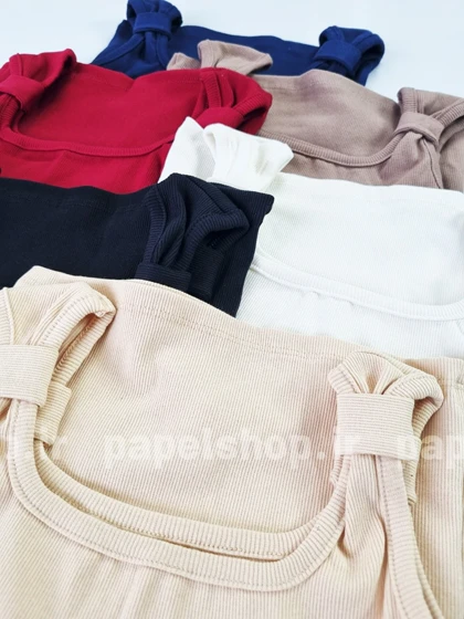 کراپ تاپ کبریتی بند پاپیون