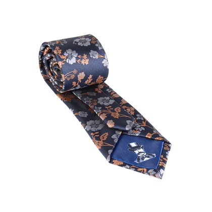 ست کراوات و پوشت لاکچری طرح گل