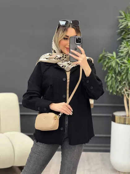 مانتو دو جیب نما