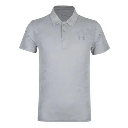 پولوشرت ورزشی مردانه آندر آرمور مدل HEATGEAR-286 چریکی طوسی