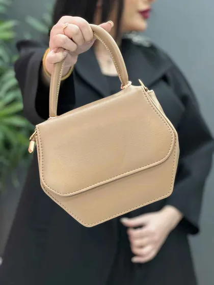 کیف شش ضلعی دسته دار