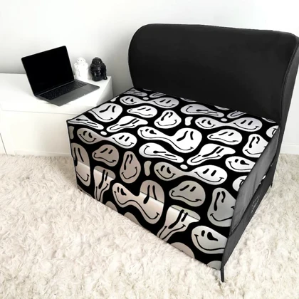 کاناپه تخت شو یک نفره فانتزی اموجی مدل M1154