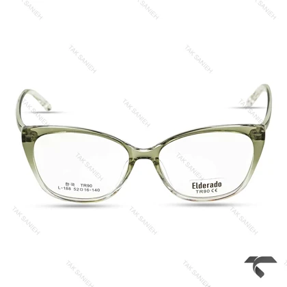عینک بلوکات الدرادو L188 زنانه فریم گربه ای Elderado-9831-L