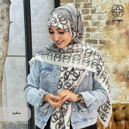روسری نخ پنبه چنل