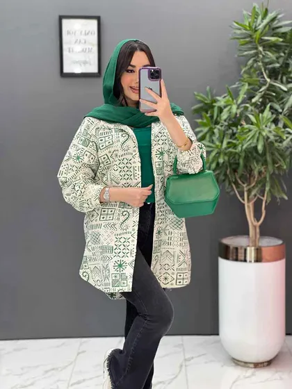 مانتو طرحدار سنتی