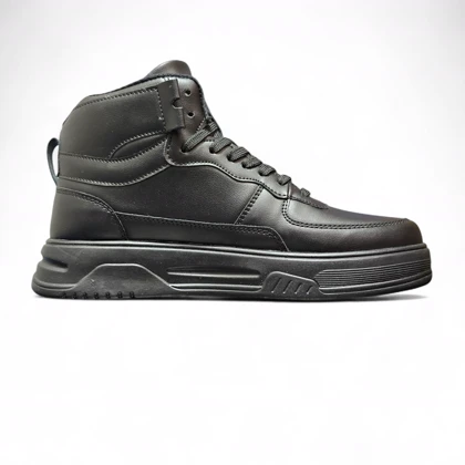 کفش آدیداس ساق‌دار چرمی مشکی