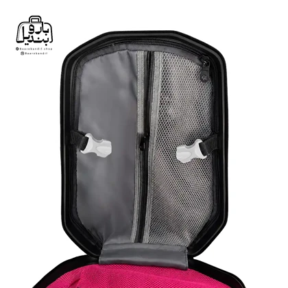 کوله‌پشتی مدرسه هارد کیس Marinox Marvel کد 1050 طرح کرومی بنفش Kuromi Purple