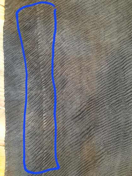 شال پلیسه پاییزه ( دارای ایراد جزئی ) 1