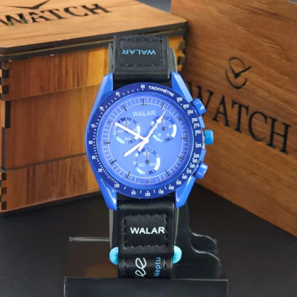 ساعت مچی مردانه و زنانه والار Walar WG0239 8251 طرح اومگا سواچ