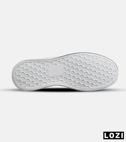 کفش کتانی ساق‌دار مردانه و زنانه سفید مشکی نایک NIKE jordan Vodoo مدل 7785