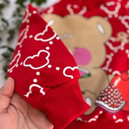 بلوز اسپرت تدی و هندونه یلدایی