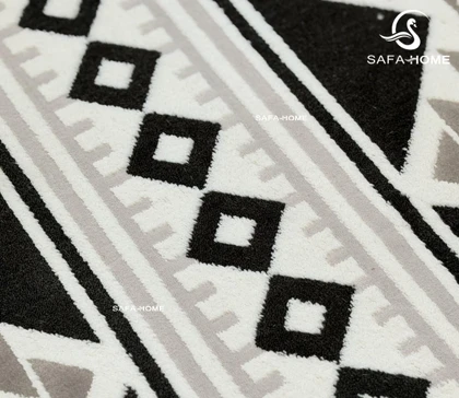 فرش فانتزی طرح زیگزاگ کد 05