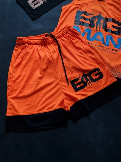 ست تاپ + شلوارک + اسکارف بیگ من